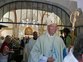 100 Jahrfeier Weingartenkapelle in Naumburg mit Bischof Dr. Michael Gerber (Foto. Karl-Franz Thiede)